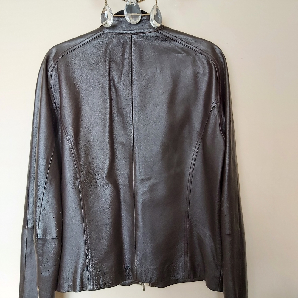 Jacket leather - Picture 6 of 16